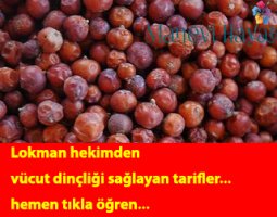 vücud dinçliği sağlayan bitkisel tarifler - Manevi Hayat.