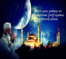 Hicri yılbaşı resimli mesajları.