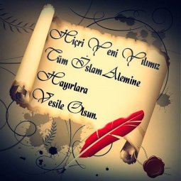 Hicri yılbaşı resimli mesajları-.